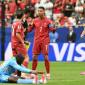 Timnas Portugal v RD Kongo berakhir imbang 1-1, Cristiano Ronaldo cs gagal menang di laga pertamanya di Piala Dunia 2026. (Foto: RONALDO SCHEMIDT)