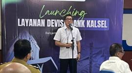 Direktur Utama Bank Kalsel H Fachruddin