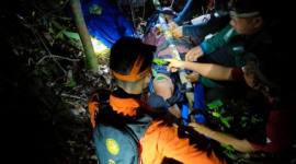 Basarnas dan tim gabungan evakuasi dua pemuda hilang di hutan Desa Bagugus Kecamatan Mantangai, Kabupaten Kapuas, Kalteng. (Foto: Basarnas Palangka Raya)