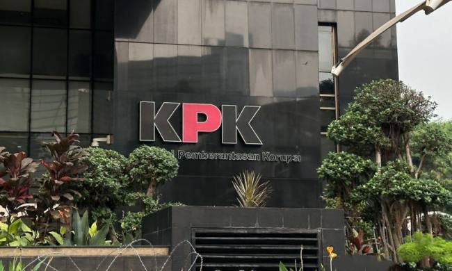 Kantor Komisi Pemberantasan Korupsi di Gedung Merah Putih KPK, Jakarta, Selasa (9/6/2026). (Foto: Antara/Rio Feisal)