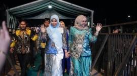 Ketua DPRD Kabupaten Balangan Hj. Linda Wati, menghadiri pembukaan Balangan Islamic Fest 2026 berlangsung, di Komplek Perkantoran Tugu Maritam. Jum’at (5/6/2026) malam. (SuarIndonesia/Adv)