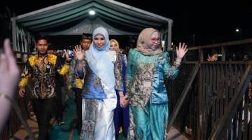 Ketua DPRD Kabupaten Balangan Hj. Linda Wati, menghadiri pembukaan Balangan Islamic Fest 2026 berlangsung, di Komplek Perkantoran Tugu Maritam. Jum’at (5/6/2026) malam. (SuarIndonesia/Adv)
