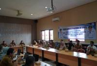 Diskominfosan jaring masukan untuk evaluasi pelayanan di Aula Setempat, Senin (8/6/2026) (SuarIndonesia/Adv)