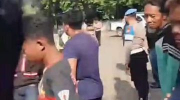 SEORANG PESEPEDA di Kawasan Pelabuhan Trisakti Tewas Dihantam Truk Tronton