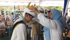 Diwisuda tahfiz ratusan SD Islam Sabilal Muhtadin Banjarmasin tahun pelajaran 2025-2026, diwarnai suasana haru dan penuh kebanggaan. Kamis (11/6/2026). (SuarIndonesia/YI_