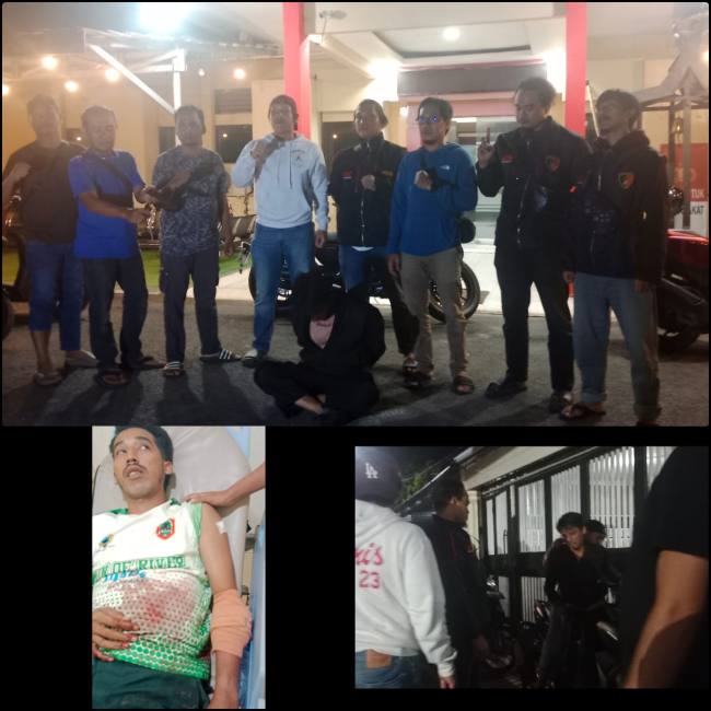 Gara-gara hilang kunci, Sultan Akbar (32), yang dalam keadaan mabuk mengamuk di Jalan Antasan Kecil Barat Gang Ibu RT 13 Banjarmasin Tengah, dan melukai seseorang, Kamis (11/6/2026) malam. (SuarIndonesia/DO)