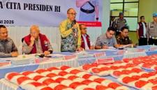 Apresiasi tersebut disampaikan Gubernur Kalimantan Selatan H. Muhidin melalui Staf Ahli Bidang Pemerintahan, Hukum dan Politik, Adi Santoso, saat menghadiri konferensi pers pengungkapan barang bukti narkoba yang digelar Polda Kalsel, Kamis (18/6/2026) (SuarIndonesia/Adv)