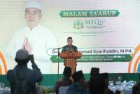 Sekdaprov Kalsel, sekaligus Ketua Umum Lembaga Pengembangan Tilawatil Qur’an (LPTQ) Kalsel,  H. Muhammad Syarifuddin 