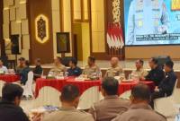 Kapolda saat sarasehan bersama awak media dan organisasi media di Auditorium Polda Kalsel, Banjarbaru, Selasa (23/6/2026) (SuarIndonesia/ZI)