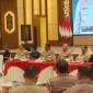 Kapolda saat sarasehan bersama awak media dan organisasi media di Auditorium Polda Kalsel, Banjarbaru, Selasa (23/6/2026) (SuarIndonesia/ZI)