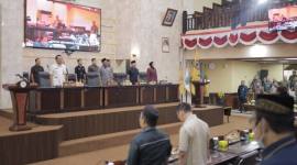 Pertanggungjawaban Pelaksanaan Anggaran Pendapatan dan Belanja Daerah (APBD) Tahun Anggaran 2025, di ruang rapat paripurna H. Mansyah Addrian, Gedung DPRD Provinsi, Rabu (24/6/2026). (SuarIndonesia/Ist)