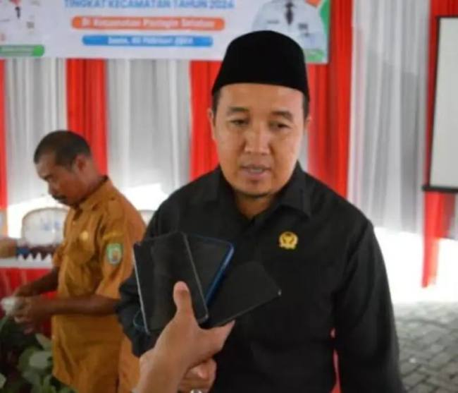 Ketua Komisi III DPRD Balangan, Hafiz Anshari