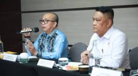 Sekretaris Daerah Provinsi (Sekdaprov) Kalsel H Muhammad Syarifuddin mewakili Gubernur H Muhidin menjawab melalui paparan dalam Rapat Koordinasi (Rakor) Pelaksanaan Dekonsentrasi yang digelar Kemenhan RI pada Rabu (24/6/2026) di Banjarmasin (SuarIndonesia/Adv)