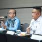 Sekretaris Daerah Provinsi (Sekdaprov) Kalsel H Muhammad Syarifuddin mewakili Gubernur H Muhidin menjawab melalui paparan dalam Rapat Koordinasi (Rakor) Pelaksanaan Dekonsentrasi yang digelar Kemenhan RI pada Rabu (24/6/2026) di Banjarmasin (SuarIndonesia/Adv)