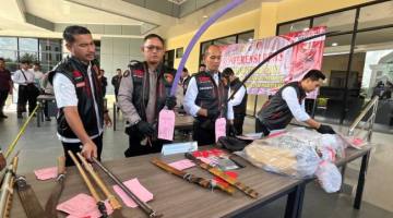 RATUSAN TERSANGKA Kasus “3C” hingga Pembunuhan dan Begal Diamankaan Polda Kalsel
