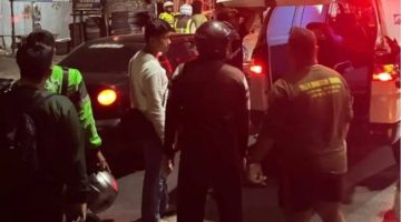 PEREMPUAN PETUGAS KEBERSIHAN Tewas saat Menyapu Jalan Diduga Ditabrak