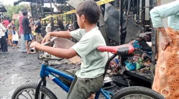 Peristiwa tterjadi di Jalan Sungai Miai Dalam, Gang Pelangi Ujung, RT 19 RW 02, Banjarmasin Utara, Rabu (3/6/2026) sekitar pukul 09.50 WITA. (SuarIndonesia/DO)