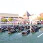 Naik pangkat sebanyak  95 personel Polresta Banjarmasin, dan smeua diakhiri dengan tradisi siram Water Cannon, Selasa (30/6/2026) sore. (SuarIndonesia/YI)