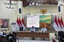 Kepala Bakom RI Muhammad Qodari (kiri) dalam konferensi pers di Jakarta, Rabu (17/6/2026). (Foto: Antara/Genta Tenri M)