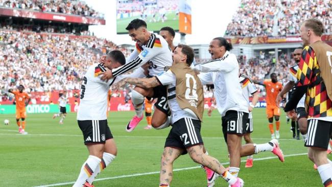 
Timnas Jerman meraih hasil 100% di Piala Dunia 2026. (Foto: Getty Images/Alexander Hassenstein)