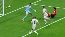 Pertandingan Grip A Piala Dunia 2026, Korea Selatan taklukkan Ceko 2-1, Jumat (12/6) pagi WIB di Stadion Guadalajara, Zapopan, Meksiko. (Foto: REUTERS/Daniel Becerril)