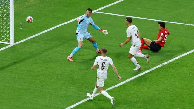 Pertandingan Grip A Piala Dunia 2026, Korea Selatan taklukkan Ceko 2-1, Jumat (12/6) pagi WIB di Stadion Guadalajara, Zapopan, Meksiko. (Foto: REUTERS/Daniel Becerril)