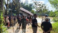 Lokasi bocah Jio Norahito (11) yang hilang di Sungai Kapuas, Desa Sei Hanyu, Kabupaten Kapuas, Kalteng. (Foto: dok SAR Palangka Raya)