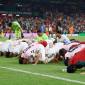 Maroko lolos ke 16 besar Piala Dunia 2026 usai singkirkan Belanda. (Foto: REUTERS/Daniel Becerril)