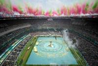 Hari pertama gelaran Piala Dunia 2026 makin terasa lengkap bagi tuan rumah Meksiko karena tim mereka mampu mengalahkan Afrika Selatan dengan skor 2-0 di laga pertama. (Foto: REUTERS/Kai Pfaffenbach)