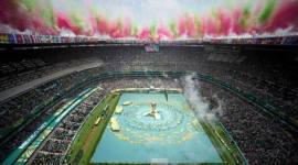 Hari pertama gelaran Piala Dunia 2026 makin terasa lengkap bagi tuan rumah Meksiko karena tim mereka mampu mengalahkan Afrika Selatan dengan skor 2-0 di laga pertama. (Foto: REUTERS/Kai Pfaffenbach)