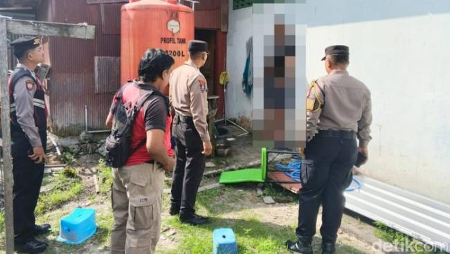 Krist Yodi Sutarjo (27), seorang mahasiswa ditemukan tewas tergantung di Pangkalan Bun. (Foto: detikKalimantan/Sigit P)