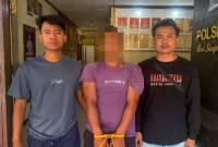 D, pria yang merampok emas di Gumas. (Foto: Dok Polsek Rungun)