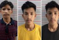 3 Pelaku pencurian meteran air PDAM berhasil diringkus. (Foto: Dok Polres Kapuas)