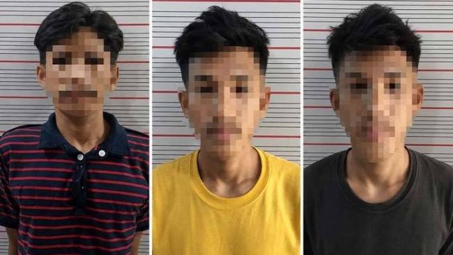 3 Pelaku pencurian meteran air PDAM berhasil diringkus. (Foto: Dok Polres Kapuas)
