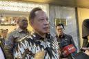 
Menteri Dalam Negeri Tito Karnavian menjawab pertanyaan pers di kompleks parlemen, Senayan, Jakarta, Kamis (11/6/2026). (Foto: Antara/Fath Putra M)