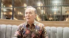 Wamenham Mugiyanto saat diwawancara awak media usai Uji Publik RUU HAM di Samarinda, Senin (22/6/2026) malam. (Foto: Antara/A Rifandi)