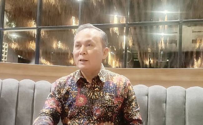 Wamenham Mugiyanto saat diwawancara awak media usai Uji Publik RUU HAM di Samarinda, Senin (22/6/2026) malam. (Foto: Antara/A Rifandi)