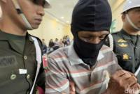 WN Malaysia diamankan karena kedapatan membawa narkoba di jalur tikus perbatasan RI-Malaysia. (Foto: detik/Ocsya Ade CP)