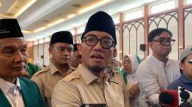 Wakil Menteri Haji dan Umrah RI Dahnil Anzar Simanjuntak di Asrama Haji Pondok Gede, Jakarta, Rabu (8/7/2026). (Foto: Antara/Asep Firmansyah)