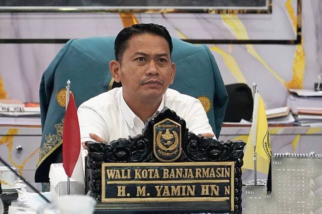 H Muhammad Yamin, Wali Kota Banjarmasin. (Foto: HO-Humas Pemko Banjarmasin)