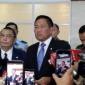 Wakil Menteri Pertahanan Donny Ermawan saat memberi keterangan di kompleks parlemen, Jakarta, Rabu (1/7/2026). (Foto: Antara/Bagus Ahmad R)