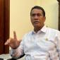 Menteri Pertanian Andi Amran Sulaiman dalam bincang bersama awak media di Jakarta, Jumat (31/7/2026). (Foto: Antara/Harianto)