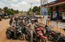 Foto Ilustrasi kelangkaan BBM. (Foto: SI/UT/@Gemini.Ai)