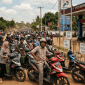 Foto Ilustrasi kelangkaan BBM. (Foto: SI/UT/@Gemini.Ai)