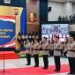 Kapolri Jenderal Listyo Sigit Prabowo resmi melantik enam Kapolda dan Kepala Korps Lalu Lintas (Kakorlantas), dan Kapuslitbang Polri. (Foto: Istimewa)