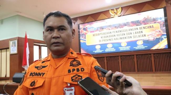Kepala Pelaksana BPBD Kalsel, Ronny Eka Saputra. Foto : istimewa