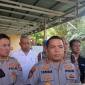 Plh Kapolresta Banjarmasin Kombes Pol Timbul R Siregar didampangi Kasat Lantas, AKP Embang Pramono.