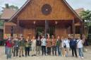 Anggota DPRD Provinsi Kalsel Komisi IV Fraksi Gerindra, Nor Fajeri, menghadiri pembukaan ritual adat “Mesiwah Pare Gumboh” masyarakat Dayak Deah Desa Liyu dan Desa Gunung Riut, Kecamatan Halong, Kabupaten Balangan, Jumat (10/7/2026).  (SuarIndonesia/Ist)