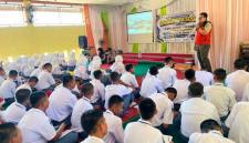 Dua sekolah di Kabupaten Balangan yaitu SMP N 2 Paringin dan SMK N 1 Paringin menggandeng Badan Penanggulangan Bencana Daerah (BPBD) Kabupaten Balangan (SuarIndonesia/Adv)