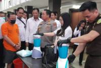 Polresta Banjarmasin bersama jajaran Polsek memusnahkan barang bukti narkotika hasil pengungkapan sejumlah kasus sepanjang Juni hingga Juli 2026, (27/7/2026). (SuarIndonesia/YI)